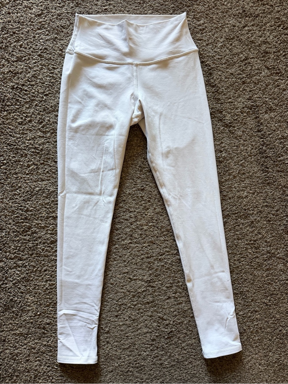 Alo White Yoga Workout Leggings